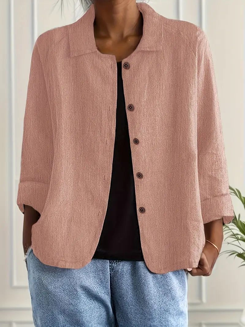 Classic Work Top Women – Smart Casual Everyday Blouse