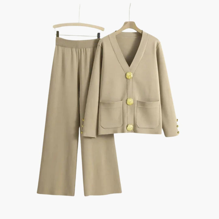 Women’s two-piece set with cardigan and Pants