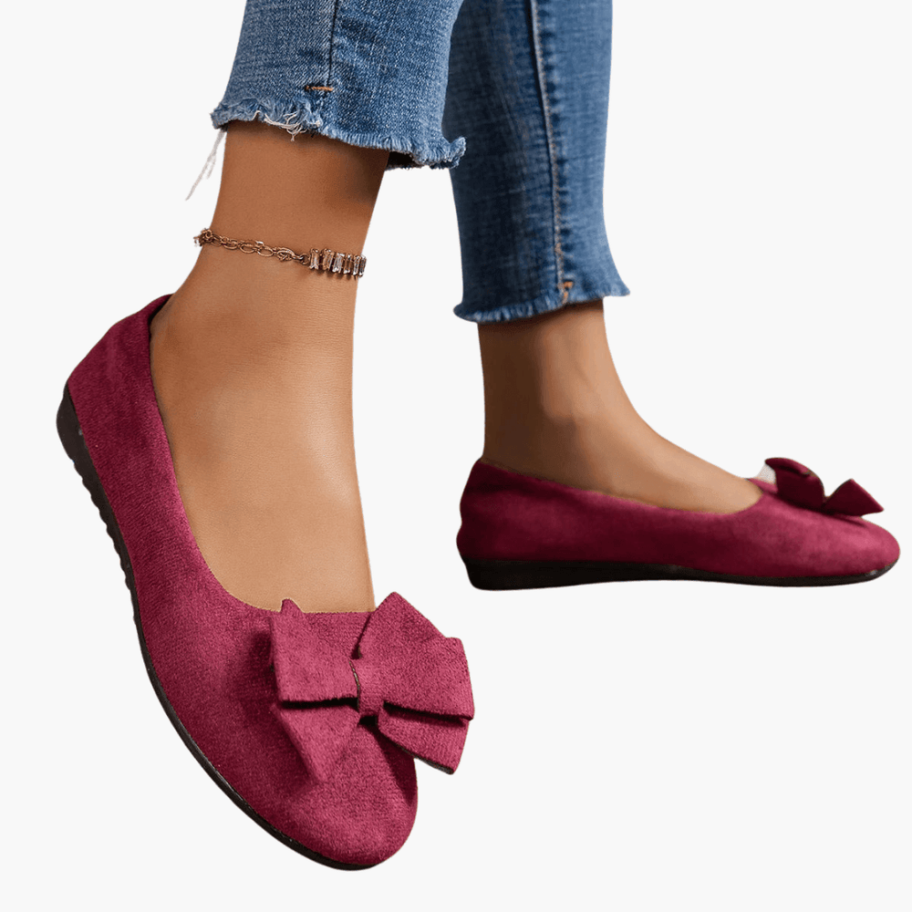 Bow Loafers – Women's Comfortable Patent Slip-On Shoes -  Made By Riley