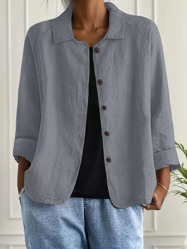 Classic Work Top Women – Smart Casual Everyday Blouse