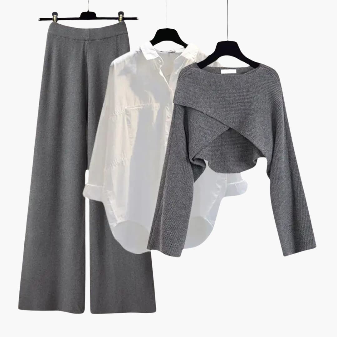 Women’s three-piece set with jacket and Pants