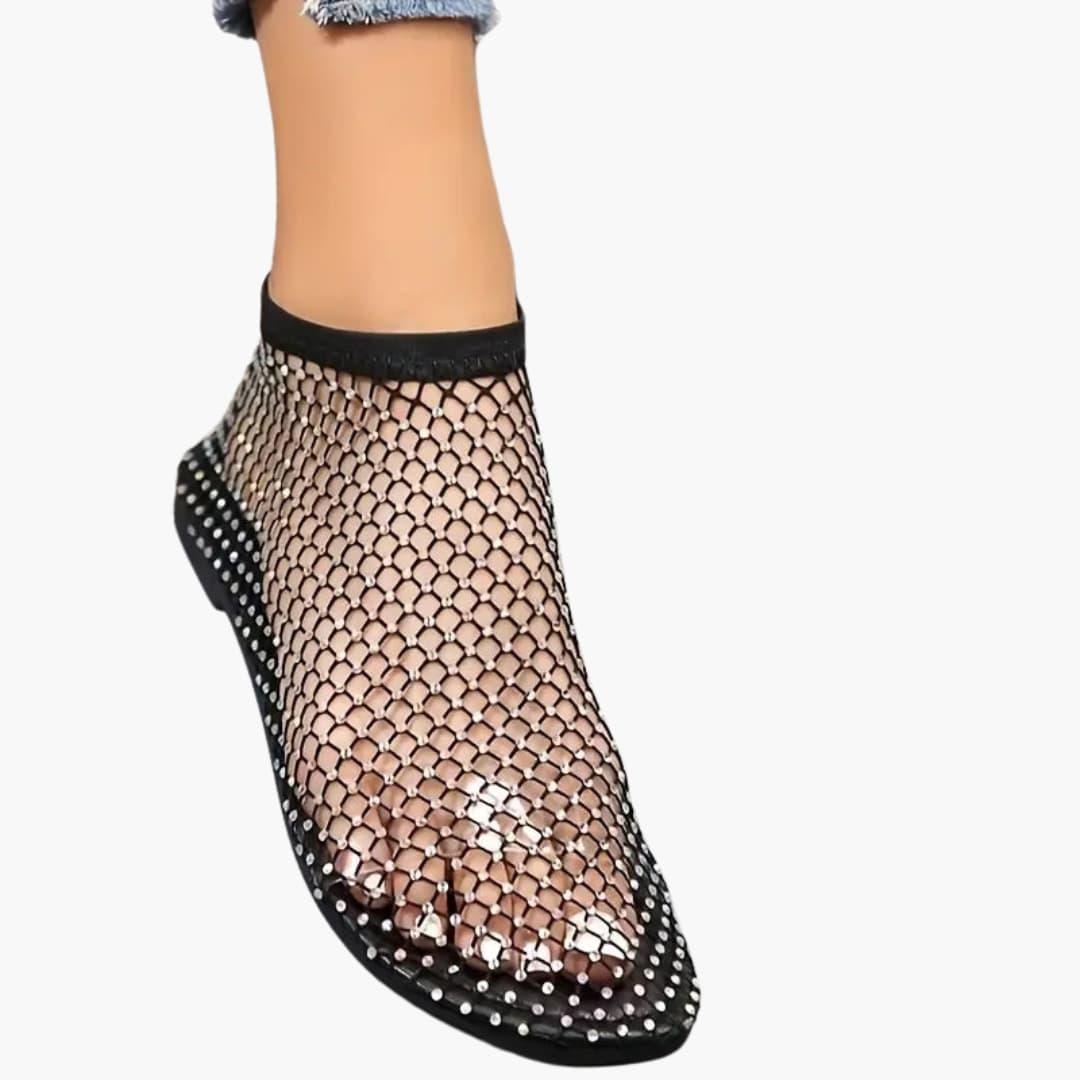 Women’s Summer Sandals with Breathable Mesh and Cushioned Sole