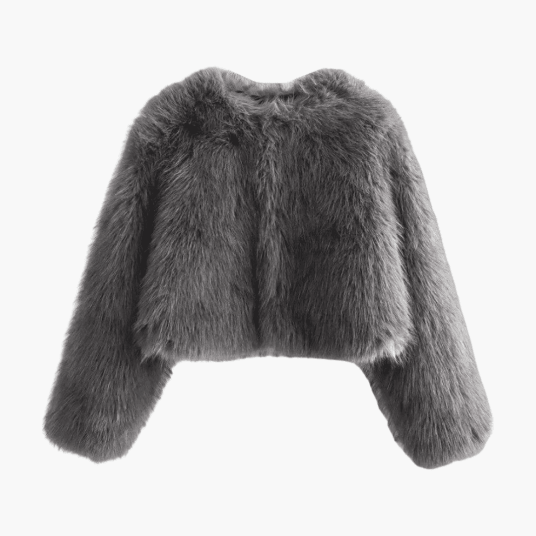 Women’s Cropped Jacket with Long Sleeves