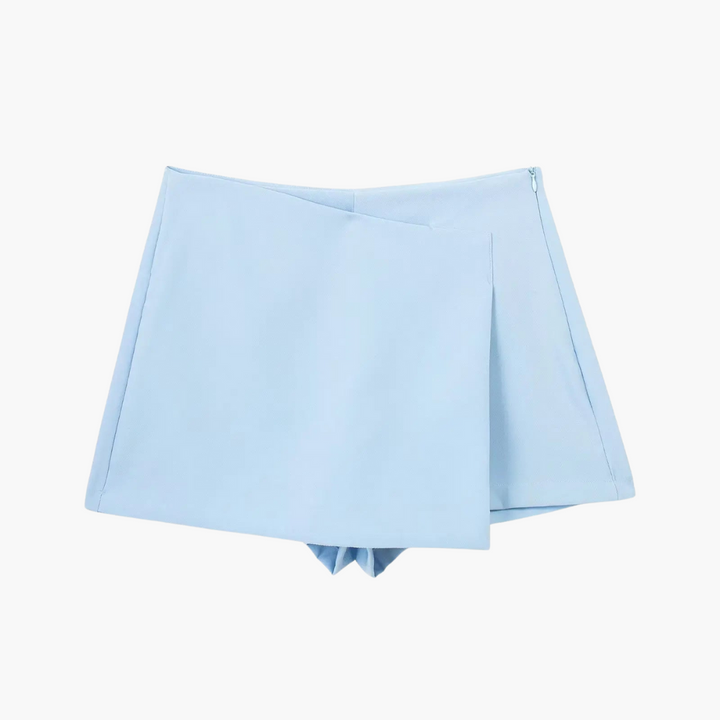 Women’s High-Waisted Skort with Built-In Shorts