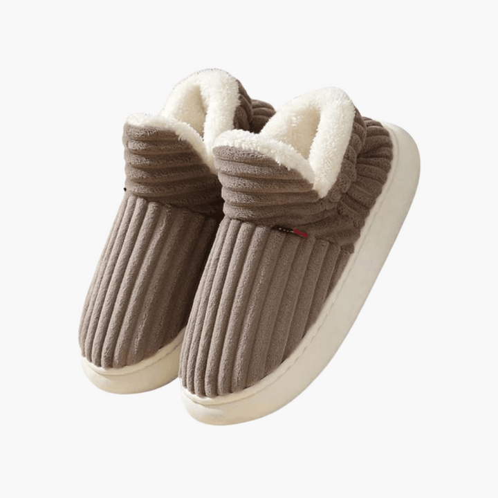 Women’s Indoor Slippers with Slip-On Design