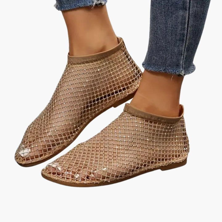 Women’s Summer Sandals with Breathable Mesh and Cushioned Sole