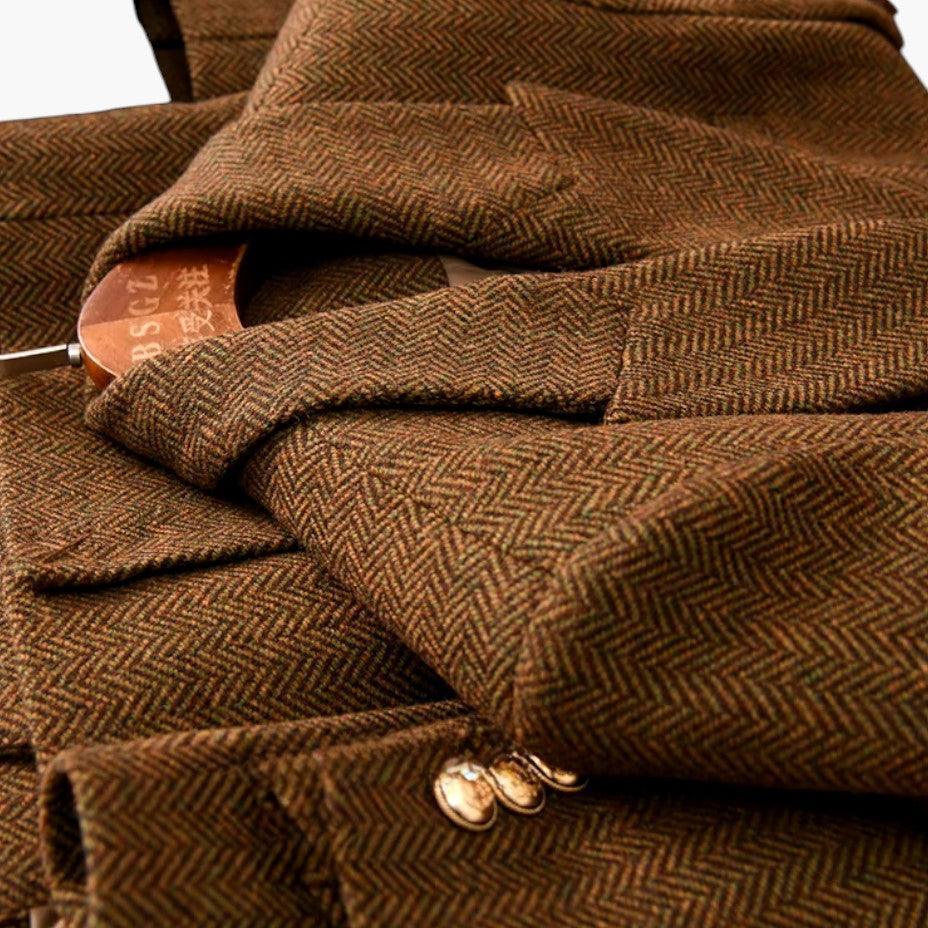 Belted Wool Blazer – Women&