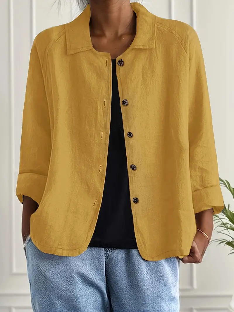 Classic Work Top Women – Smart Casual Everyday Blouse