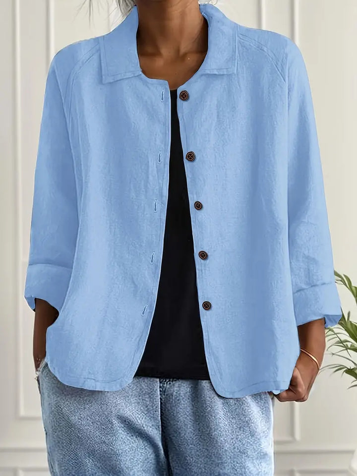 Classic Work Top Women – Smart Casual Everyday Blouse