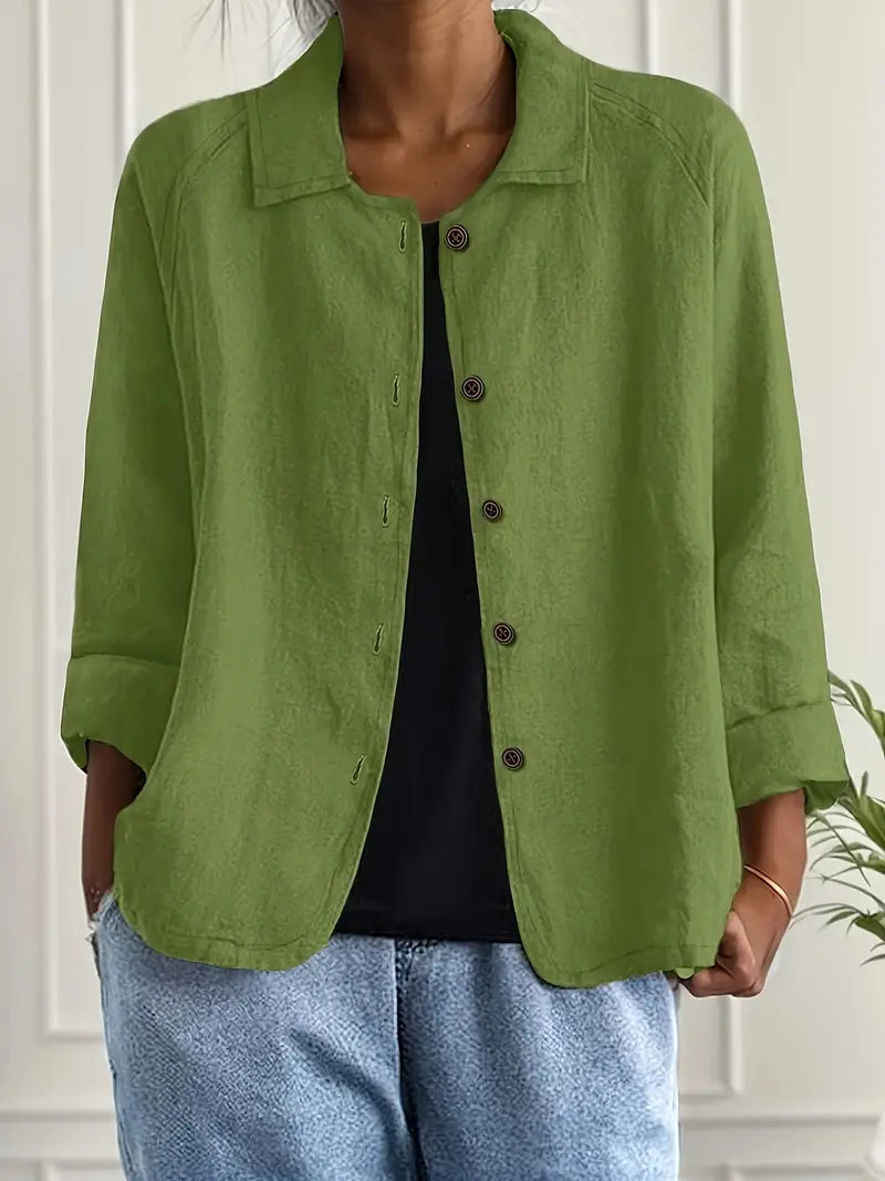Classic Work Top Women – Smart Casual Everyday Blouse